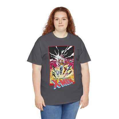Uncanny X-Men T-Shirt - Marc Silvestri Art - Outback Era - Storm, Wolverine, Dazzler, Longshot, Psylocke, Rogue, Havok - Marvel Comics