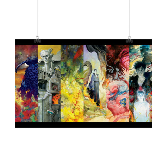 Sandman Overtures Rolled Poster - J.H. Williams Art - DC/Vertigo Comics - Multiple Sizes Up to 24"x36"