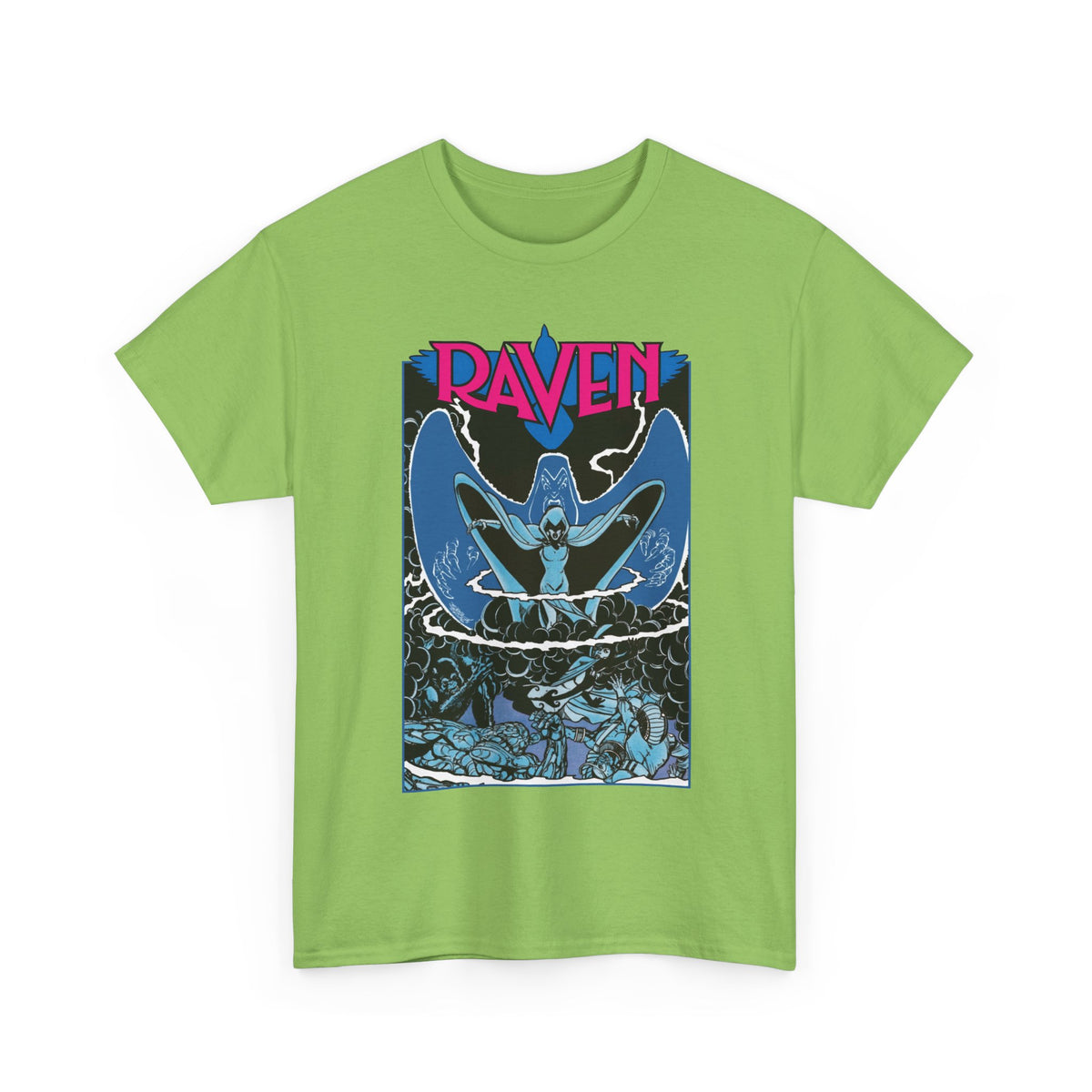 Raven T-Shirt - George Perez Art - New Teen Titans, Trigon - DC Comics