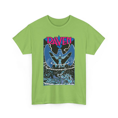 Raven T-Shirt - George Perez Art - New Teen Titans, Trigon - DC Comics