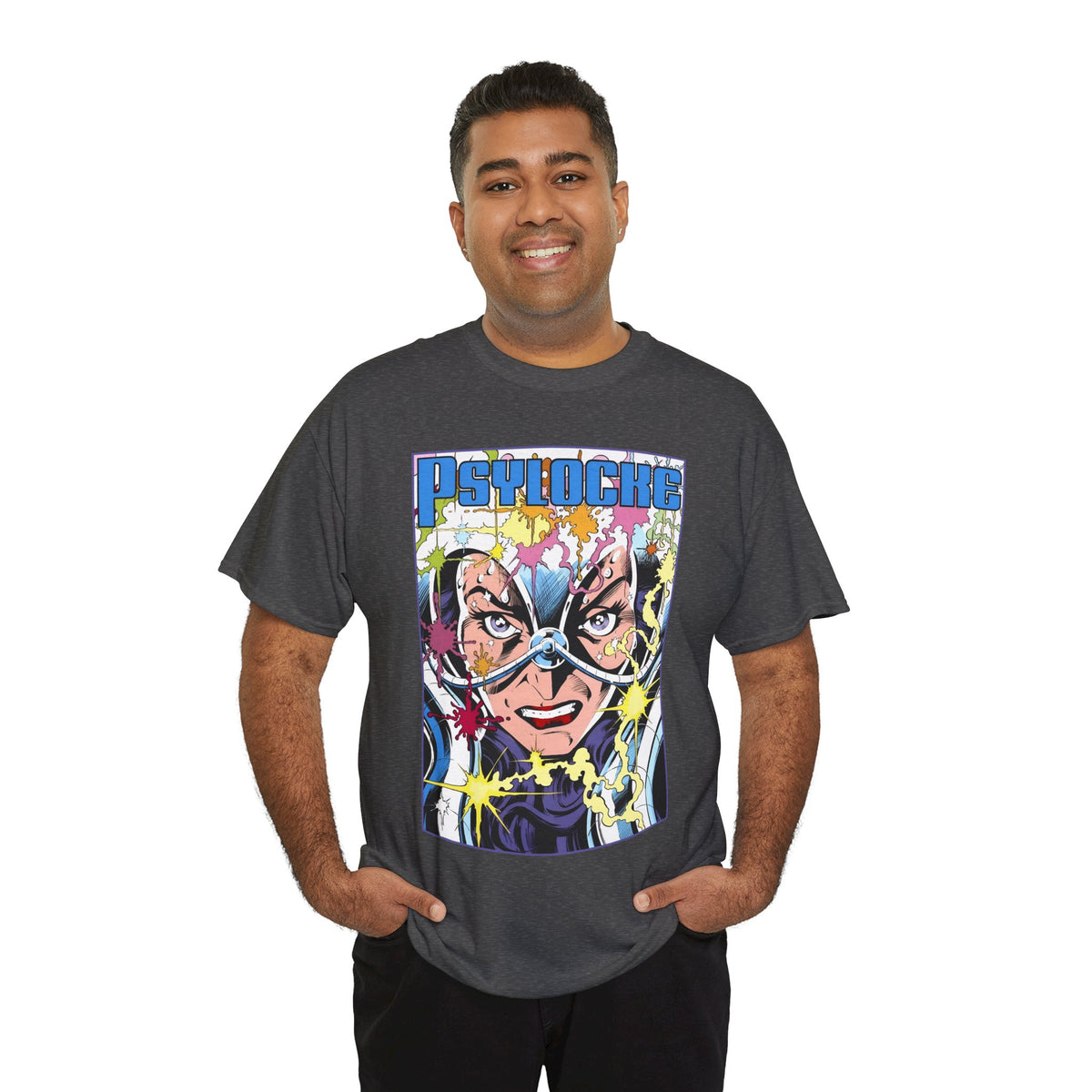 Psylocke T-Shirt - Alan Davis Art - Uncanny X-Men - Marvel Comics