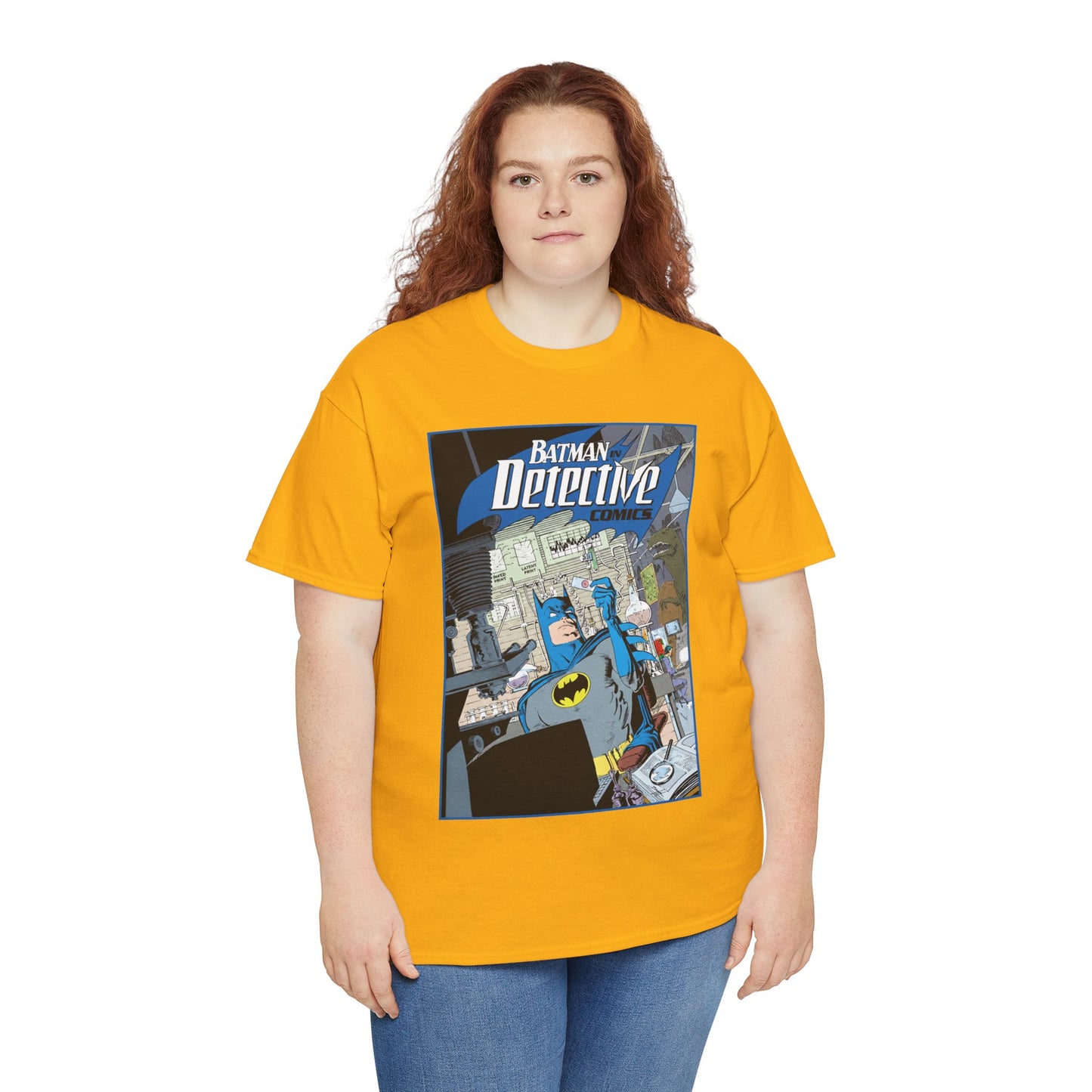 Detective Comics #619 T-Shirt - Norm Breyfogle Art - Batman in His Lab - DC Comics