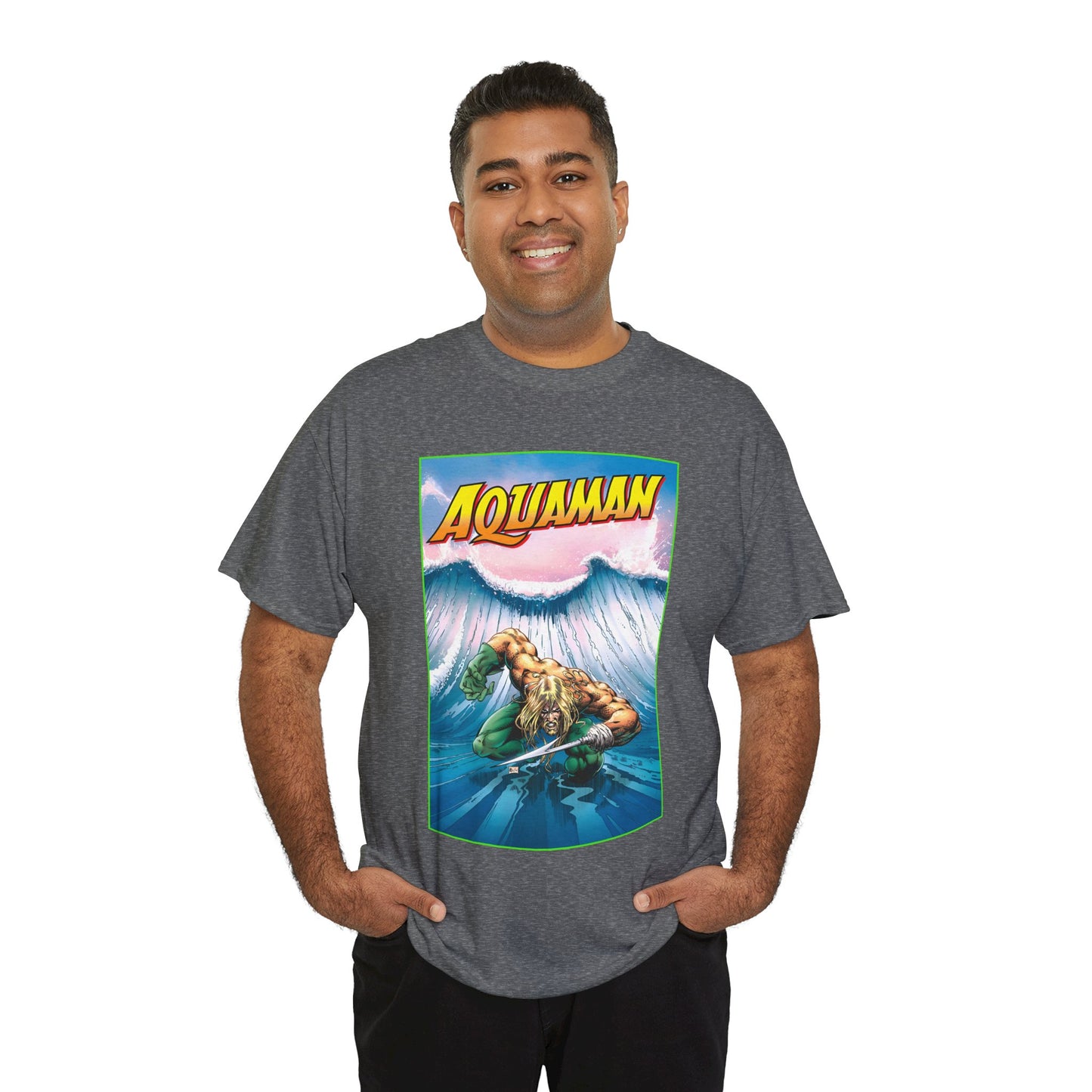 Aquaman T-Shirt - Justice League Member & Leader - Arthur Curry - Atlantis - DC Comics