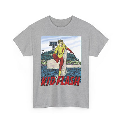 Kid Flash T-Shirt - George Perez Art - Wally West - New Teen Titans Member - Titans Tower - Future Flash - DC Comics