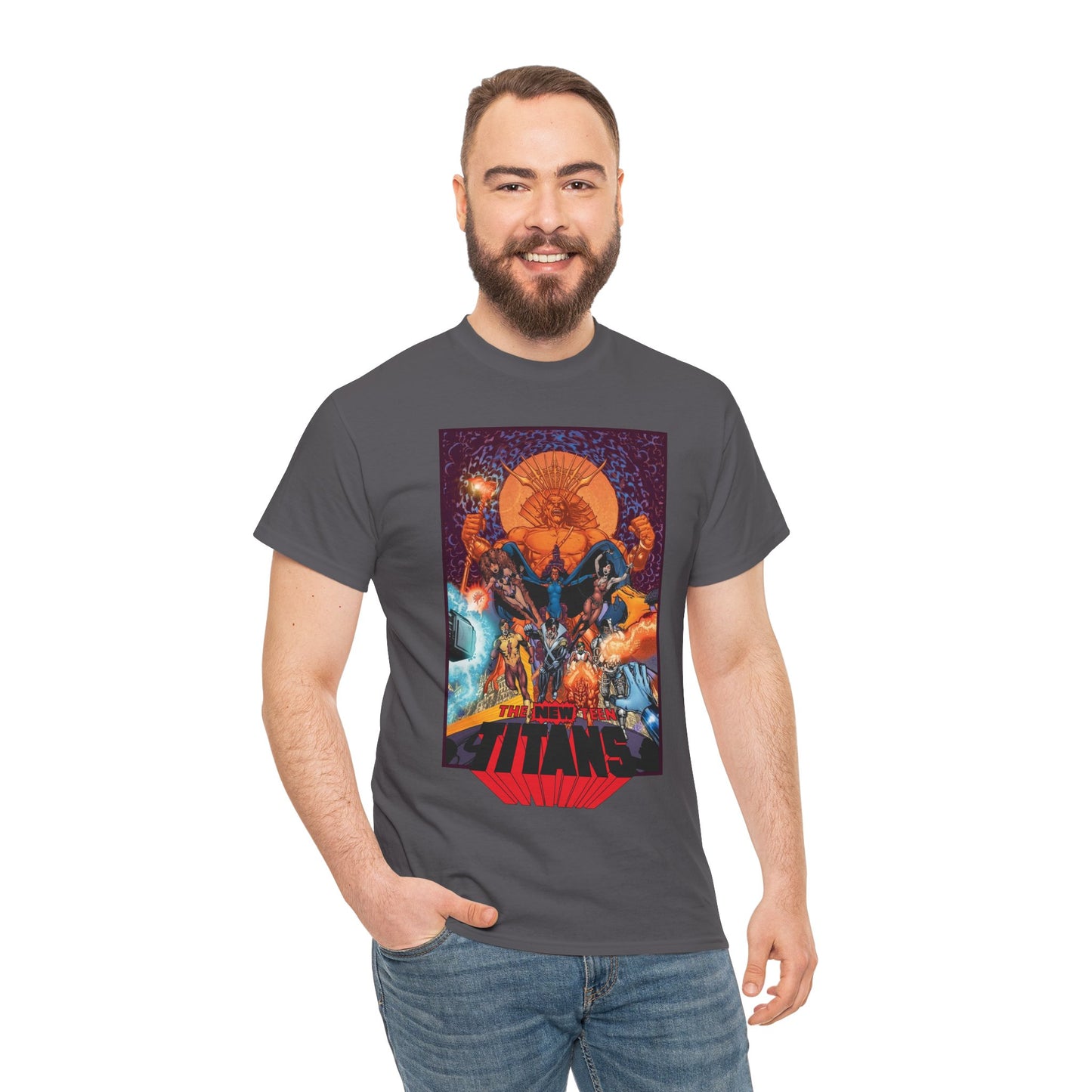 New Teen Titans T-Shirt - George Perez Art - Trigon's Titans - Raven - DC Comics