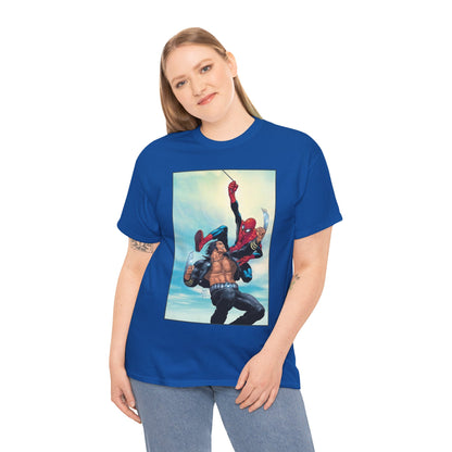 Wolverine Vs Spider-Man T-Shirt - Frank Quitely Art - Marvel Comics