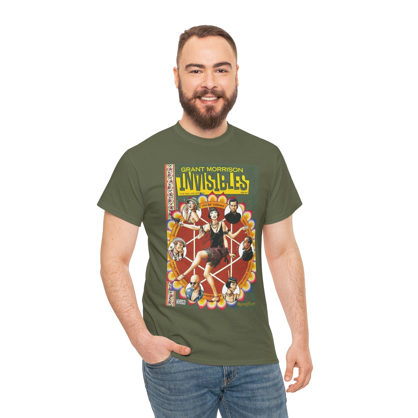 Invisibles T-Shirt - Brian Bolland Art - Grant Morrison 1990s Series - Vertigo Comics