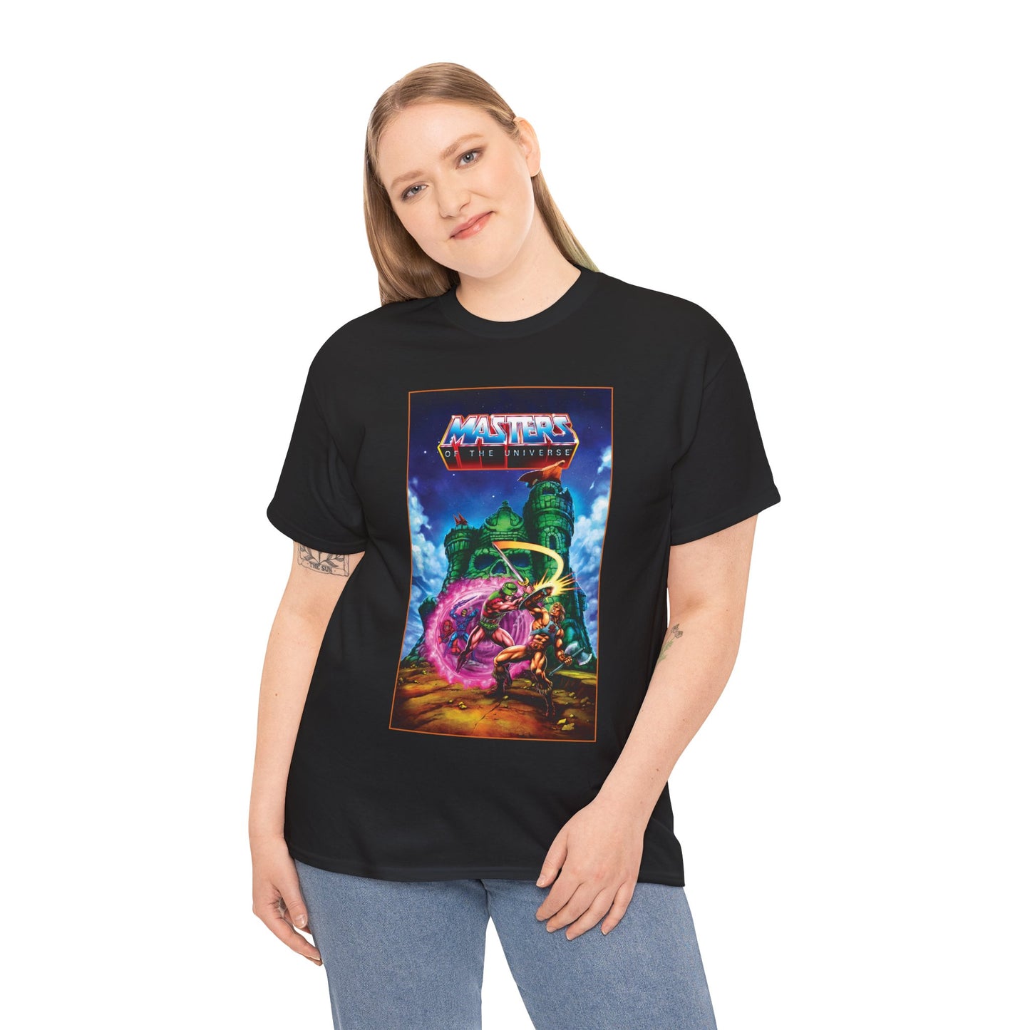Masters of the Universe T-Shirt- He-Man Vs Tri-Klops, Skeletor and Beast Man - New 2026 Movie with Nicholas Galitzine