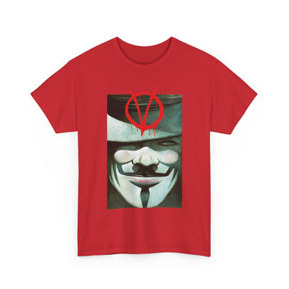 V For Vendetta T-Shirt - David Lloyd Art - Guy Fawkes Mask - DC Comics