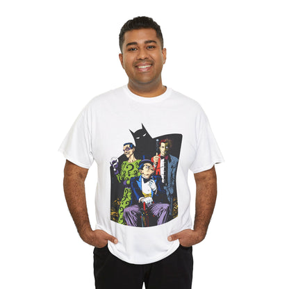 Riddler, Two-Face, Penguin T-Shirt - Brian Bolland Art - DC Comics