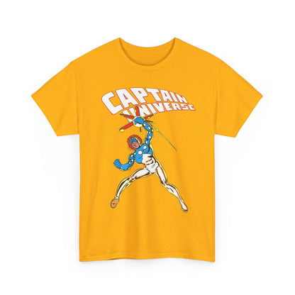 Captain Universe T-Shirt - Steve Ditko Art - Micronauts Character - Marvel Comics