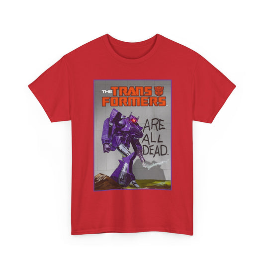 Transformers T-Shirt - "Are All Dead" - Marvel Comics