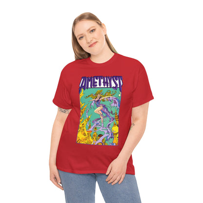 Amethyst T-Shirt - Esteban Maroto Art - Princess of Gemworld - 1980s Series - DC Comics