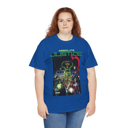 Absolute Justice T-Shirt - Juan Ferreyra Art - Superman Batman Wonder Woman Martian Manhunter - DC Comics