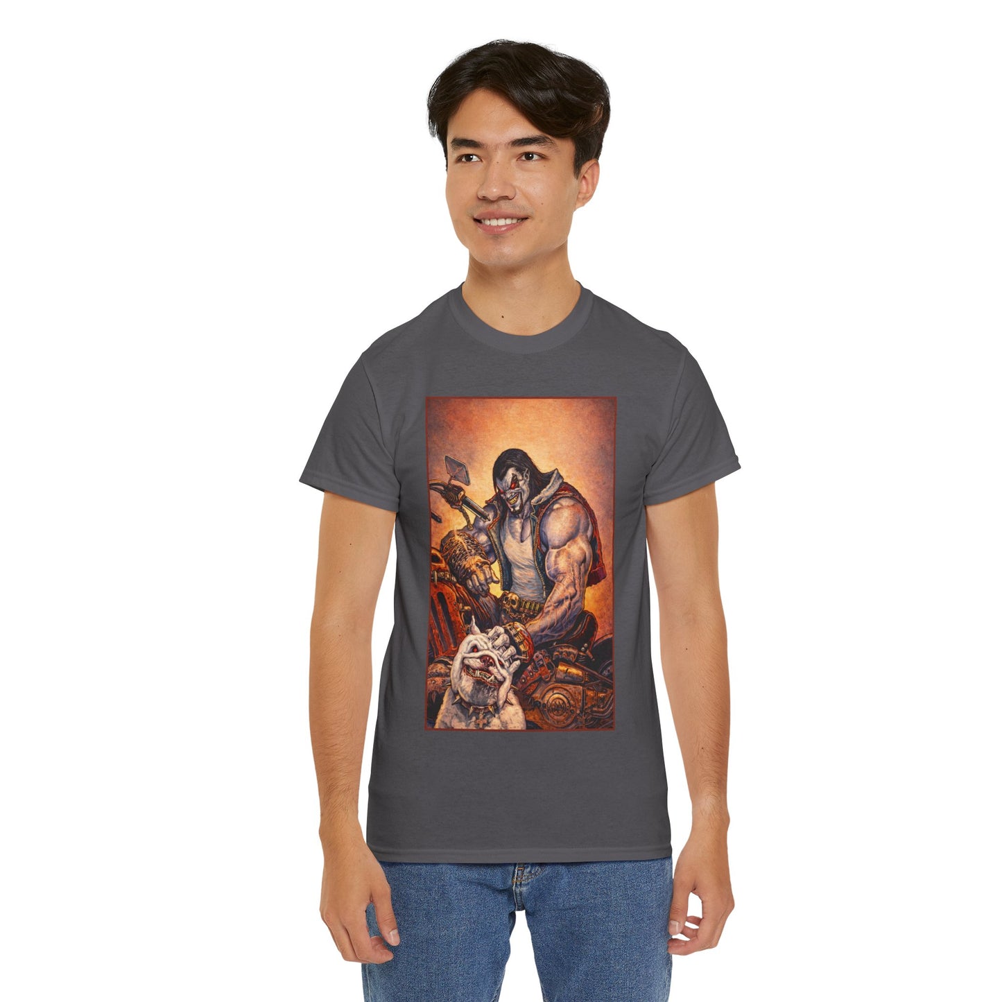 Lobo T-Shirt - Doug Mahnke Art - The Main Man - DC Comics