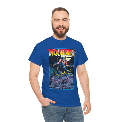 Wolverine T-Shirt - John Buscema Art - #1 Cover Art 1988 - Marvel Comics