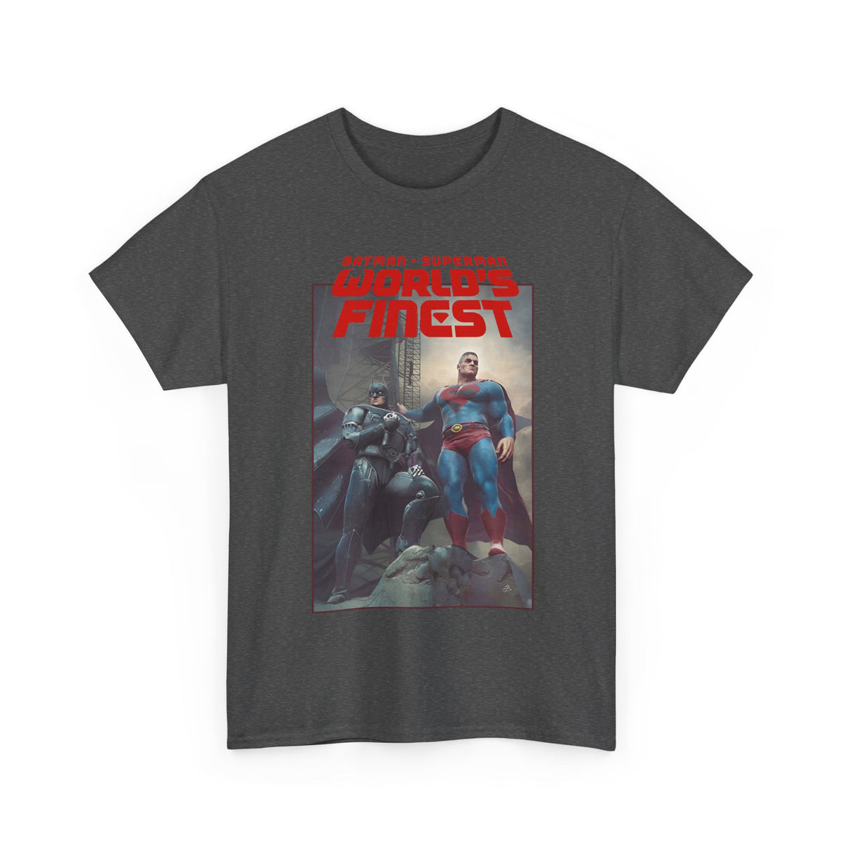 Batman Superman World's Finest T-Shirt - Björn Barends Art - #20 Variant Cover Art - DC Comics