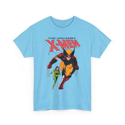 Wolverine & Rogue T-Shirt - Paul Smith Art - X-Member, Mutants - Marvel Comics - Uncanny X-Men #173 Cover - Logan