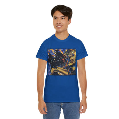 Batman Universe T-Shirt - Joe Quesada Art - 1990s Knightfall Era - Azrael, Robin, Bane - DC Comics