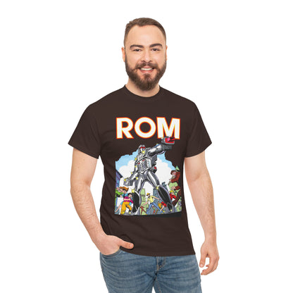 Rom: Spaceknight T-Shirt - Marvel Comics Art- Retro Character - Dire Wraiths