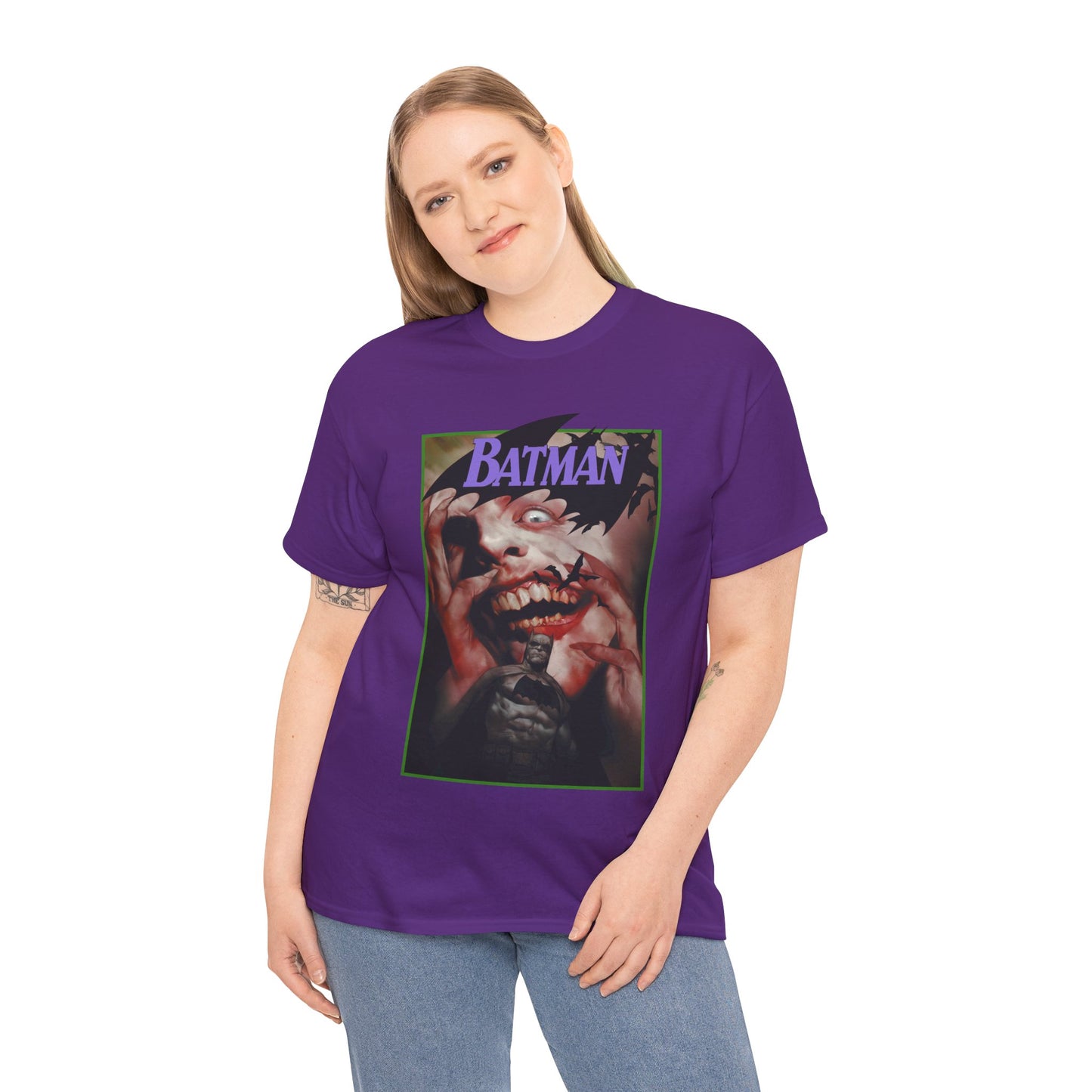 Batman Vs Joker T-Shirt - Ben Oliver Art - DC Comics