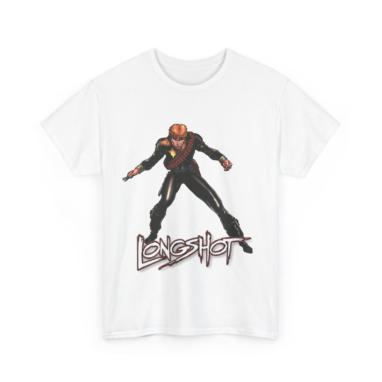 Longshot T-Shirt - Arthur Adams Art - Marvel Comics - Uncanny X-Men - Mojo Foe - Mutant Member - Popular 1980s Series - Mojoverse