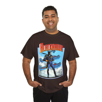 Blackhawk T-Shirt - Howard Chaykin Art - World War II Anti-Nazi Ace Pilots - DC Comics