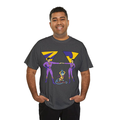 Wonder Twins T-Shirt - Super Friends - Zan & Jayna - Hanna-Barbera Cartoon - DC Comics