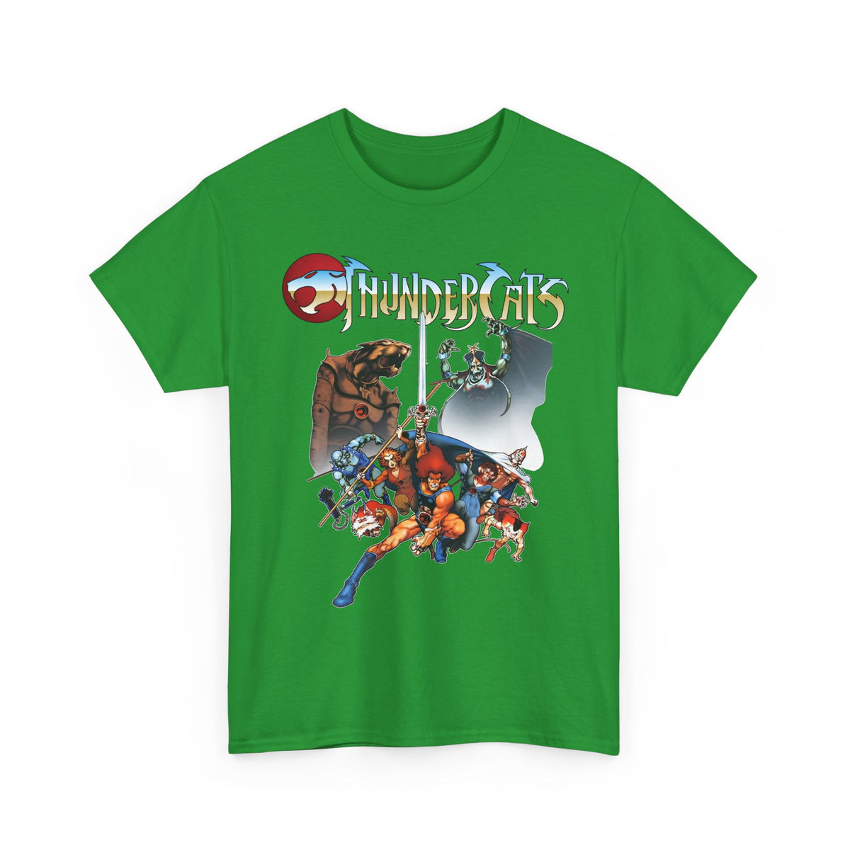 Thundercats T-Shirt - Lion-O, Panthro, Cheetara, Tygra, Snarf, WilyKit and WilyKat, Mumm-Ra