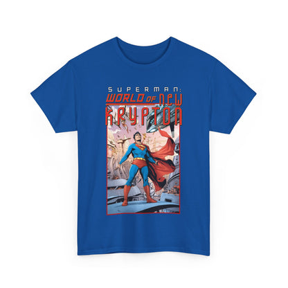 Superman World of New Krypton T-Shirt - Gary Frank Art - Popular DC Comics Storyline - Kal-El