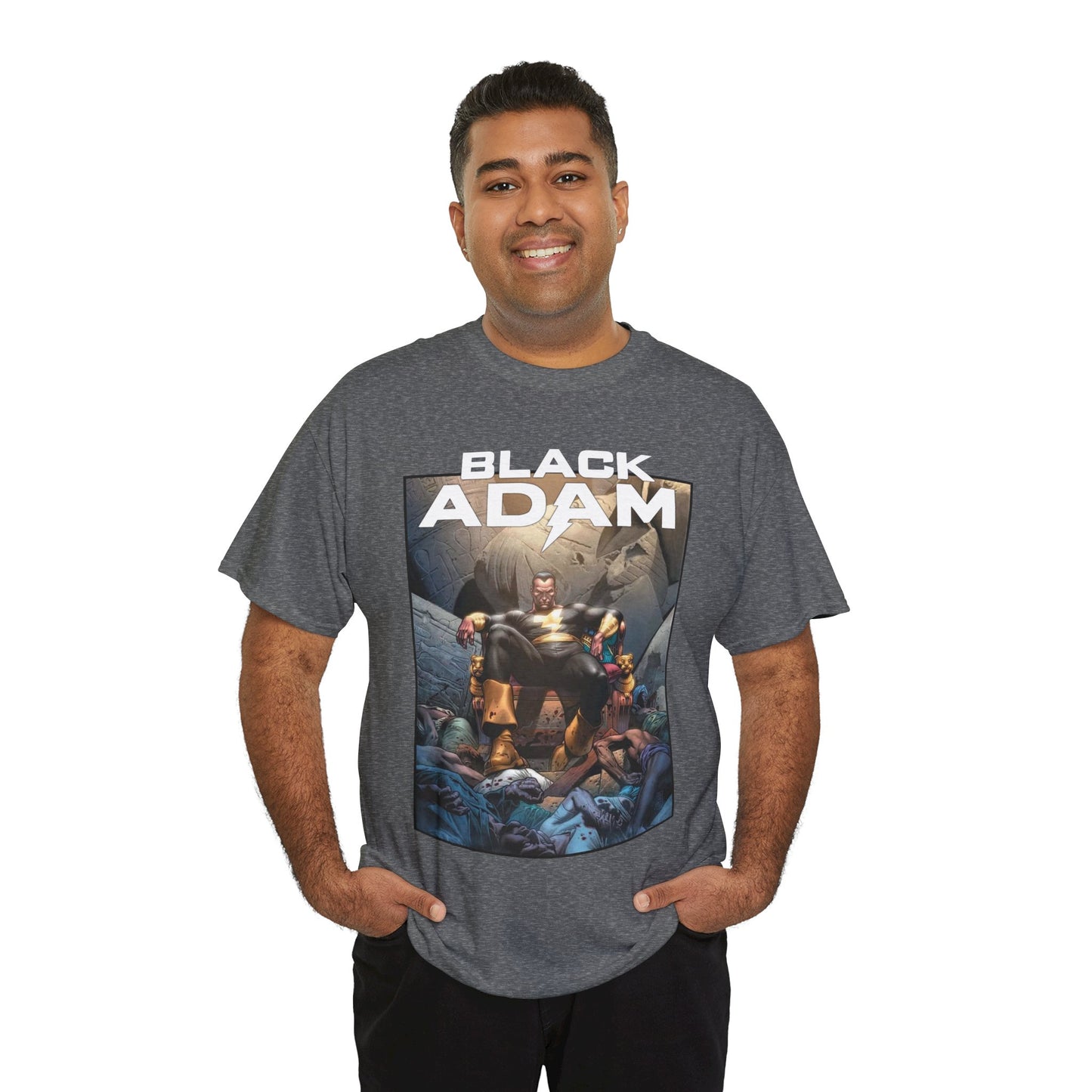 Black Adam T-Shirt - J.G. Jones Art - 52 Cover Art - Shazam Family Foe - DC Comics