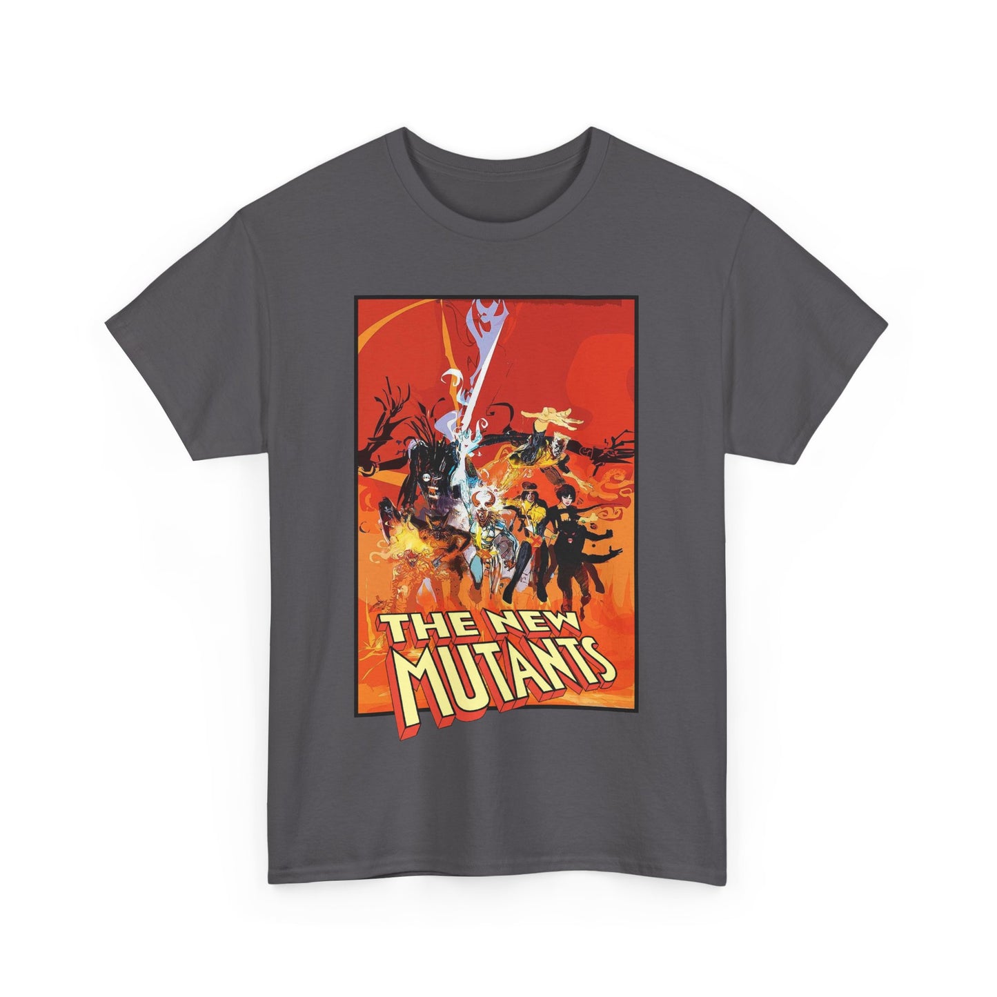New Mutants T-Shirt - Bill Sienkiewicz Art - Marvel Comics - Magik, Warlock, Cannonball, Wolsbane, Sunspot