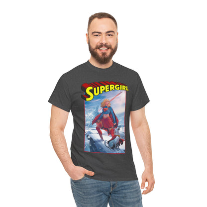 Supergirl & Krypto T-Shirt - Lucas Meyer Art - New 2026 Movie with Milly Alcock - DC Comics