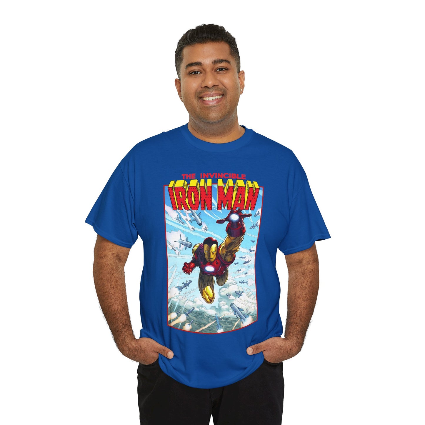 Iron Man T-Shirt - Marc Silvestri Art - Tony Stark Armor - Avengers Member & Leader - Marvel Comics
