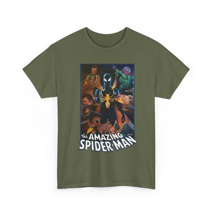 Amazing Spider-Man & Sinister Six T-Shirt - Ariel Olivetti Art - Marvel Comics
