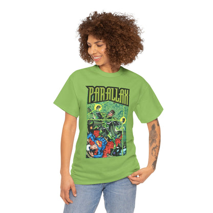 Parralax T-Shirt - George Perez Art - Reign of the Supermen Story - DC Comics