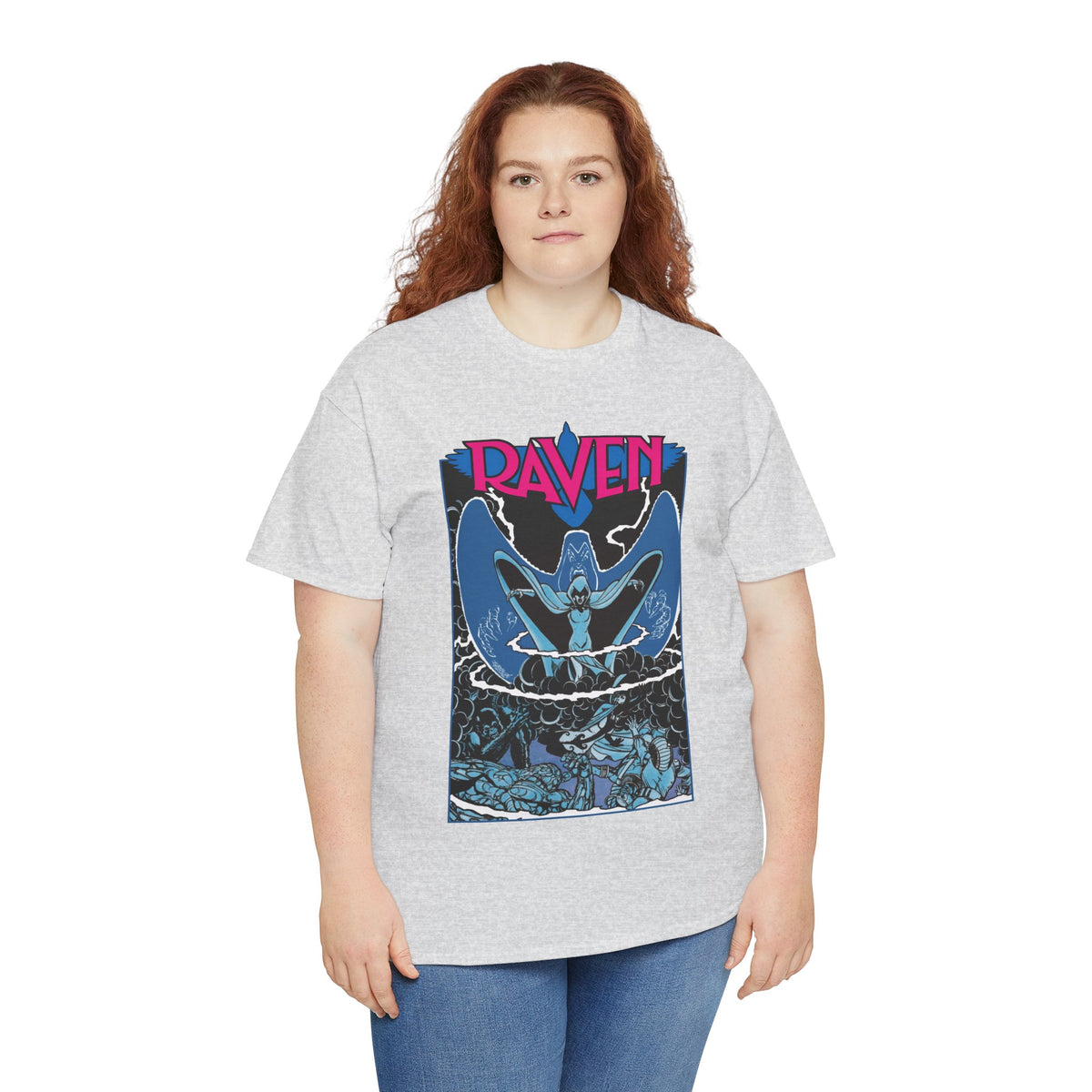 Raven T-Shirt - George Perez Art - New Teen Titans, Trigon - DC Comics