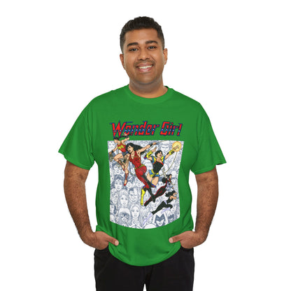 Wonder Girl T-Shirt - Alternate Logo - George Perez Art - DC Comics