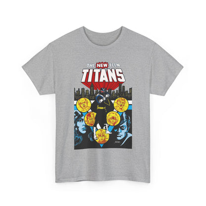 New Teen Titans T-Shirt - George Perez Art - Vigilante, Robin, Wonder Girl - Annual #2 Cover Art - DC Comics