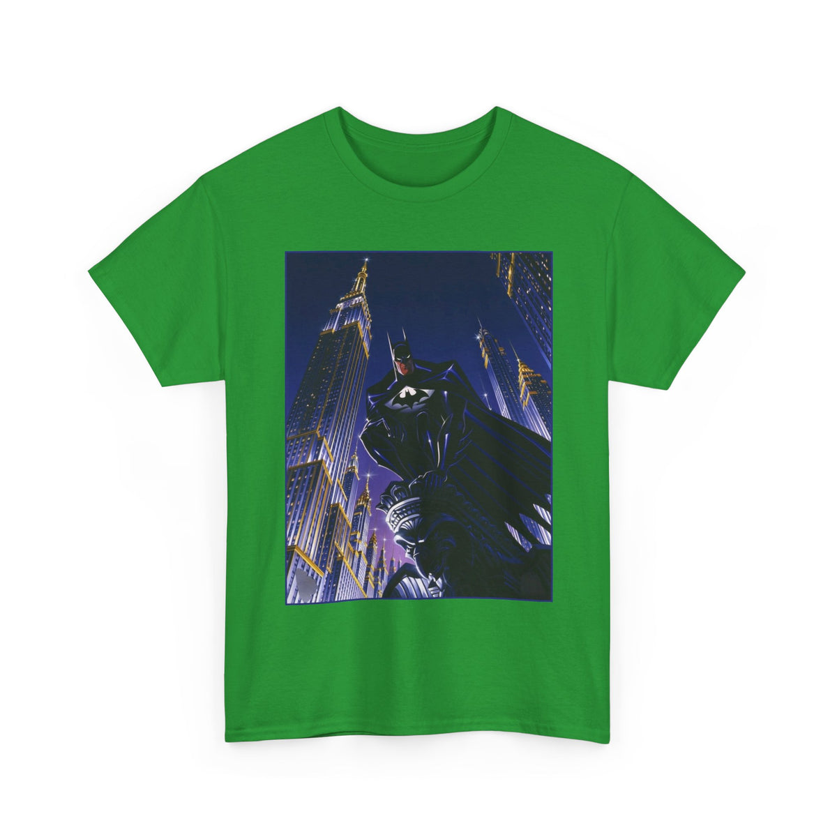 Batman T-Shirt -  Animated Series Art - Gotham City Gargoyle - DC Comics