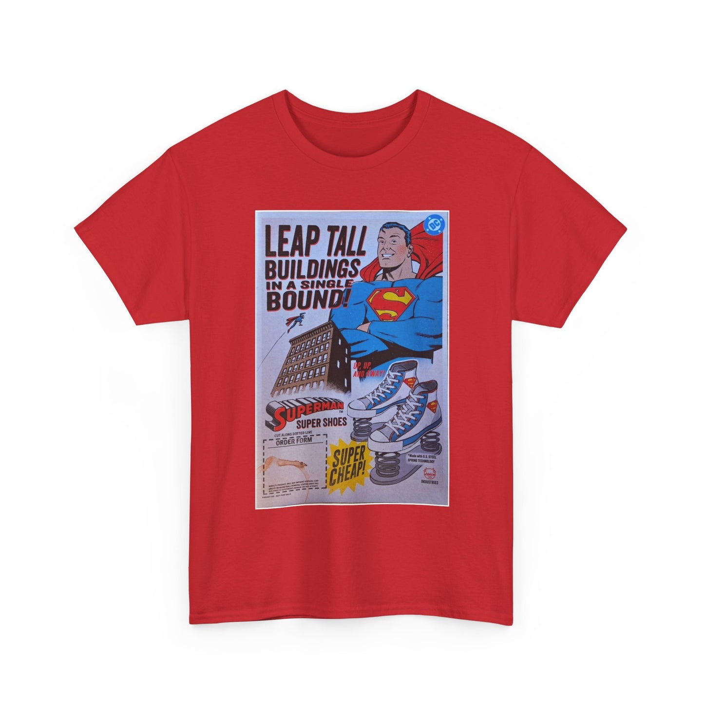 Superman Ad T-Shirt - Dave Johnson Art - #21 Variant Cover Art - DC Comics