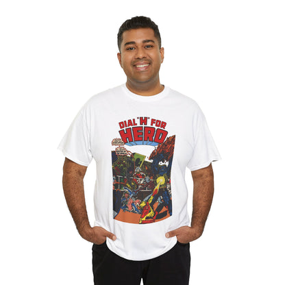 Dial "H" For Hero T-Shirt - George Perez Art - Chris King and Vicki Grant - Adventure Comics Series - DC Comics
