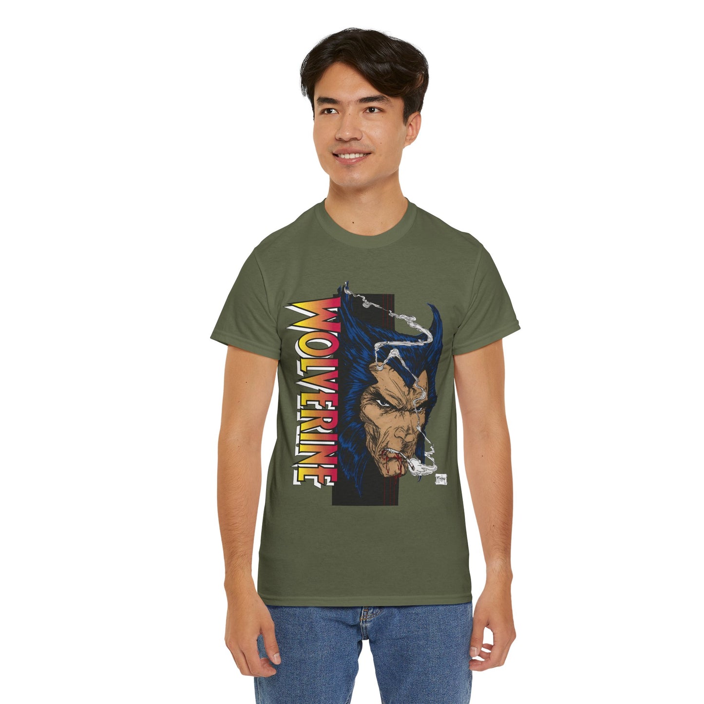 Wolverine T-Shirt - Todd McFarlane Art - Iconic Image - Marvel Comics