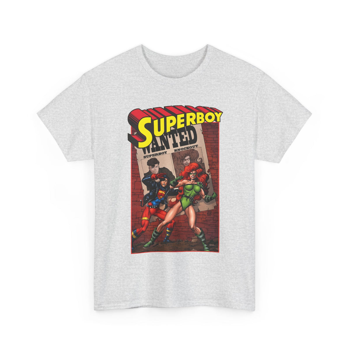 Superboy T-Shirt - Tom Grummett Art - Knockout - DC Comics