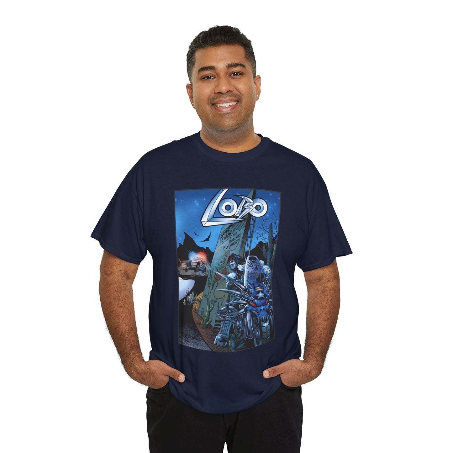 Lobo #51 T-Shirt - Norm Breyfogle Art - DC Comics