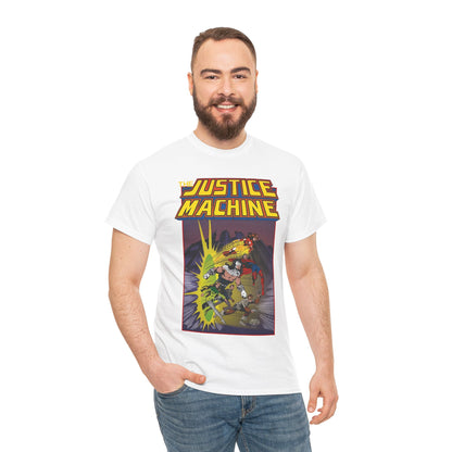 Justice Machine T-Shirt - John Byrne Art - Comico Comics