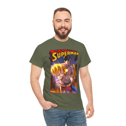 Superman T-Shirt - Lucas Meyer Art - DC K.O. Cover Art - Man of Steel - DC Comics
