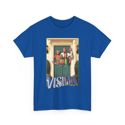 Vision T-Shirt - Mike Del Mundo Art - Avengers Member - The Visions Family - Tom King Story - Future MCU Series - Marvel Comics