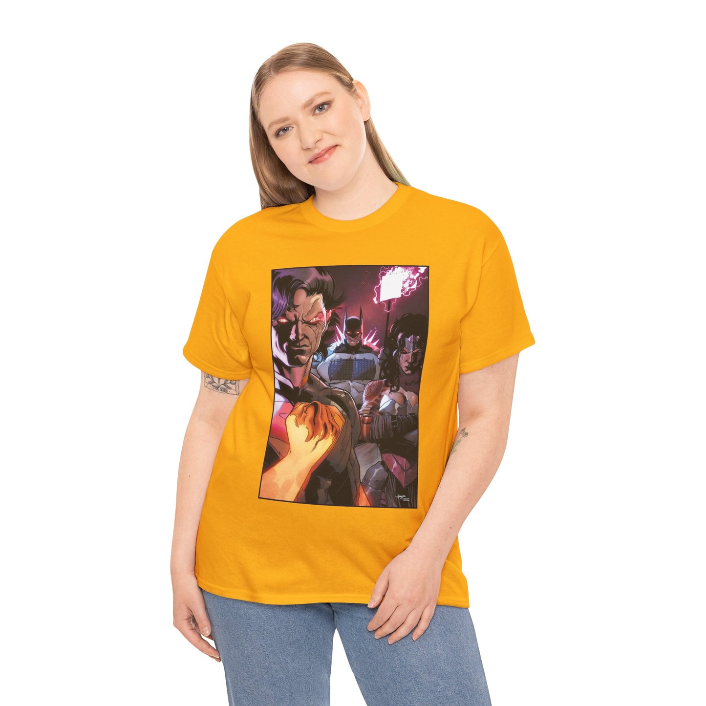 Absolute Trinity T-Shirt - Javier Fernandez Art - Superman, Batman, Wonder Woman - DC K.O. Variant Cover - DC Comics