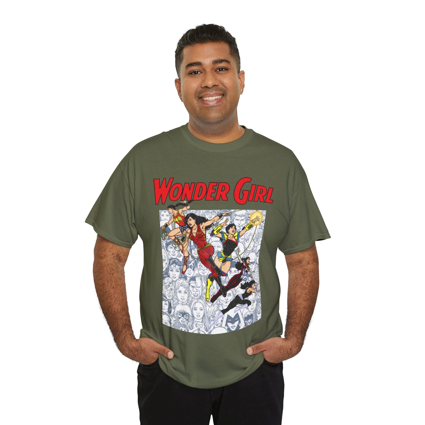 Wonder Girl T-Shirt - George Perez Art - Donna Troy, Troia - The New Teen Titans - DC Comics - Wonder Woman's Sister